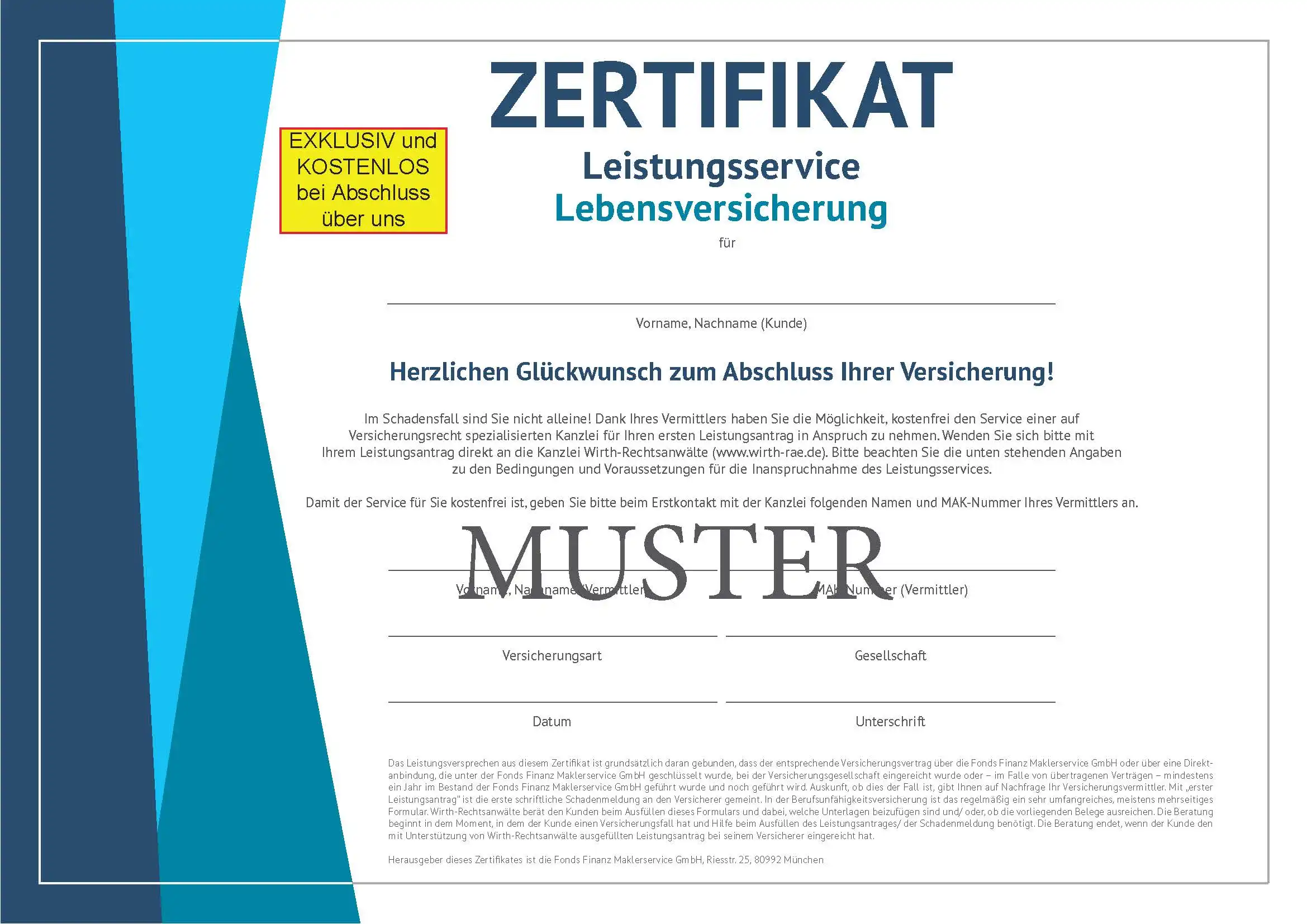 Flugschüler mit Leistungszertifikat – kostenloser Anwalt-Service bei LoL-Leistungsfall